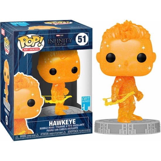 FIGURA POP MARVEL INFINITY SAGA HAWKEYE ORANGE