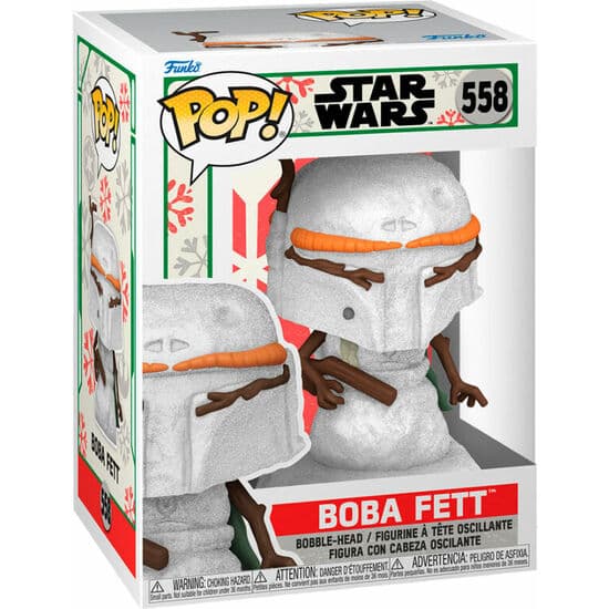 FIGURA POP STAR WARS HOLIDAY BOBA FETT