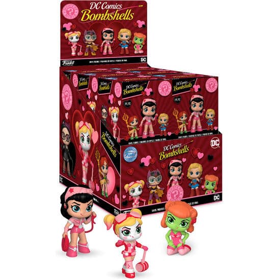 EXPOSITOR 12 MYSTERY MINIS DC COMICS BOMBSHELLS