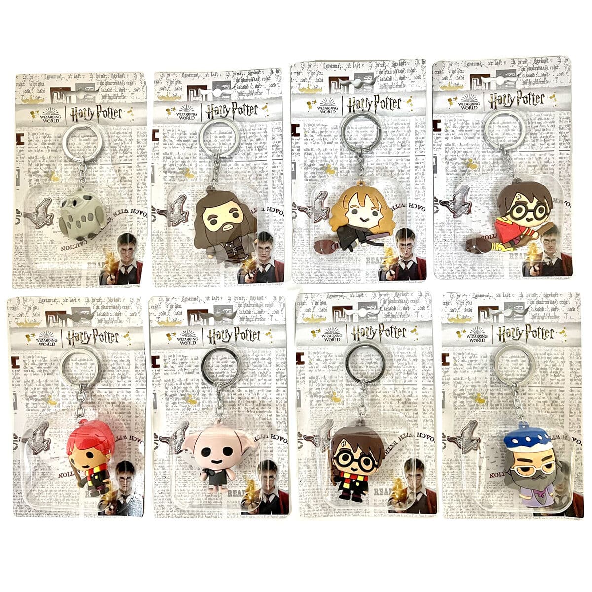 Llavero Harry Potter 6cm surtido
