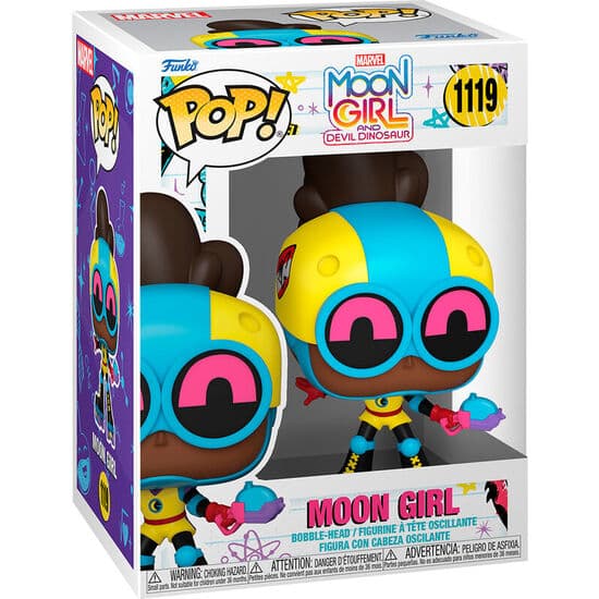 FIGURA POP MARVEL MOON GIRLD AND DEVIL DINOSAUR MOON GIRL