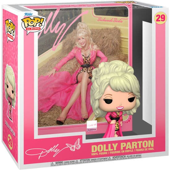 FIGURA POP ALBUMS BACKWOODS BARBIE DOLLY PARTON
