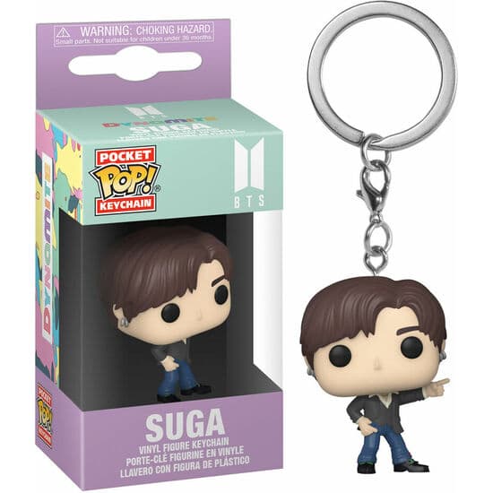 LLAVERO POCKET POP BTS DYNAMITE SUGA