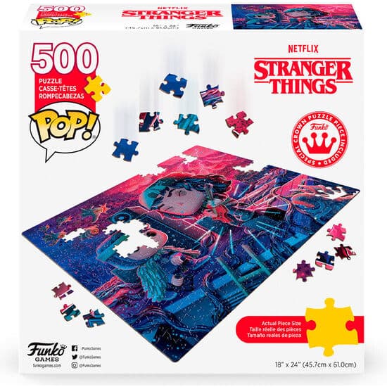 PUZZLE EDDIE GUITAR STRANGER THINGS 4 500PZS