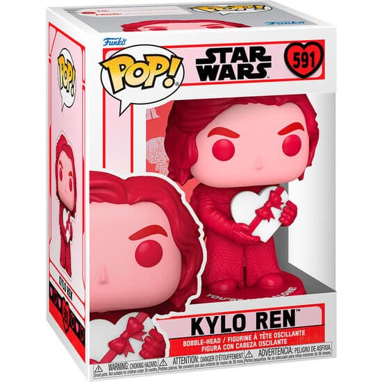 FIGURA POP STAR WARS VALENTINES KYLO REN