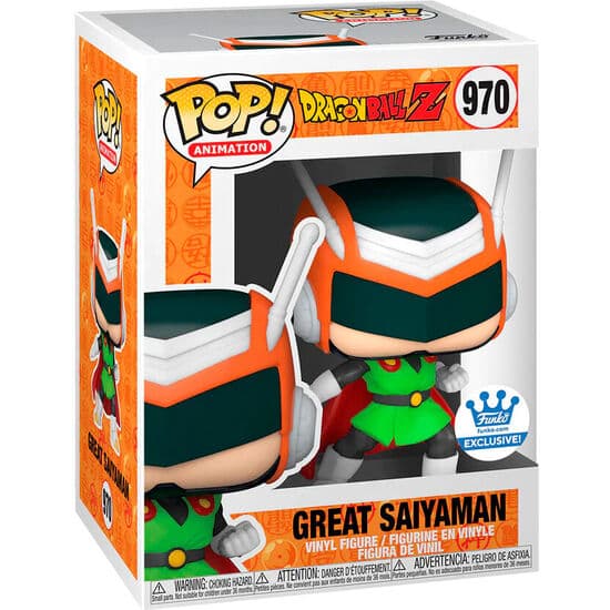 FIGURA POP DRAGON BALL Z GREAT SAIYAMAN EXCLUSIVE