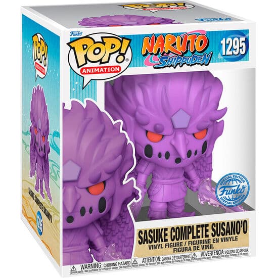 FIGURA POP NARUTO SHIPPUDEN SASUKE COMPLETE SUSANO EXCLUSIVE