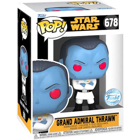FIGURA POP STAR WARS GRAND ADMIRAL THRAWN EXCLUSIVE
