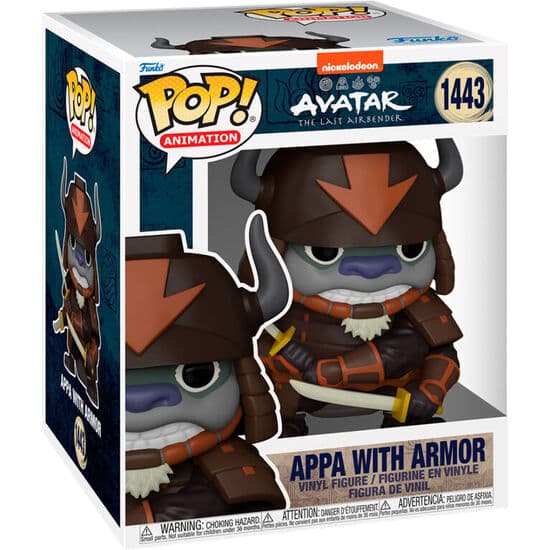 FIGURA POP SUPER AVATAR THE LAST AIRBENDER APPA WITH ARMOR