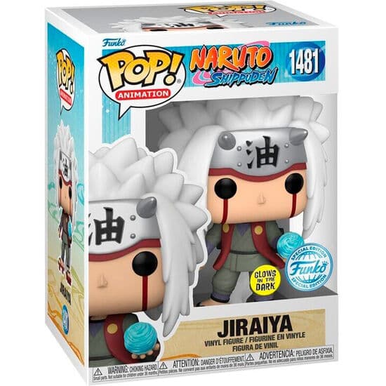 FIGURA POP NARUTO SHIPPUDEN JIRAIYA EXCLUSIVE