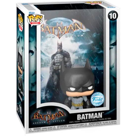 FIGURA POP DC COMICS BATMAN ARKHAM ASYLUM BATMAN EXCLUSIVE