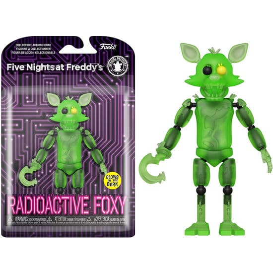 FIGURA ACTION FIVE NIGHTS AT FREDDYS RADIOACTIVE FOXY