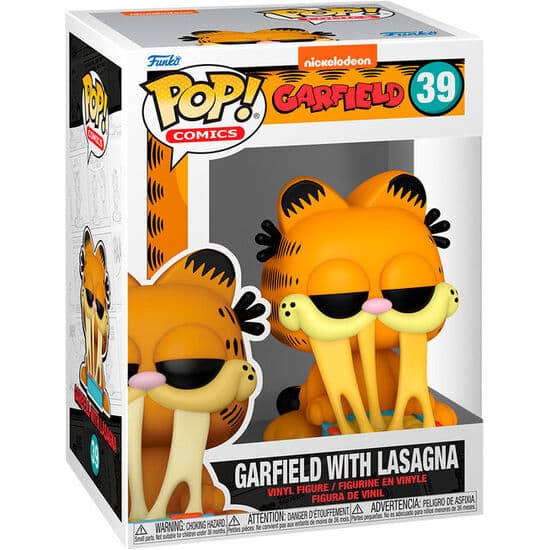 FIGURA POP GARFIELD – GARFIELD WITH LASAGNA