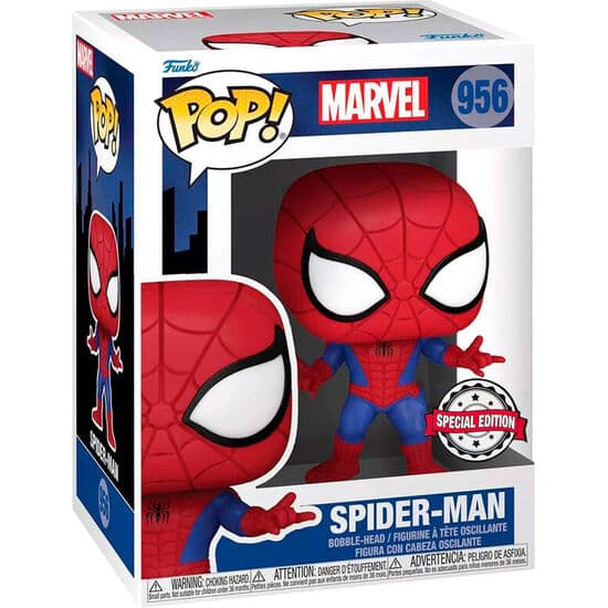 FIGURA POP MARVEL SPIDERMAN – SPIDERMAN EXCLUSIVE