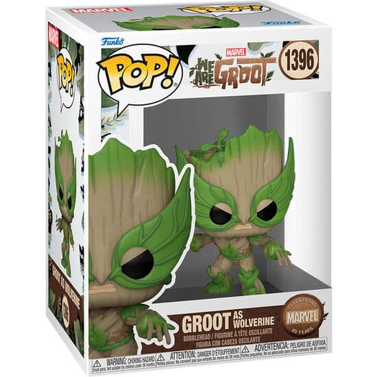 FIGURA POP MARVEL WE ARE GROOT – GROOT AS WOLVERINE