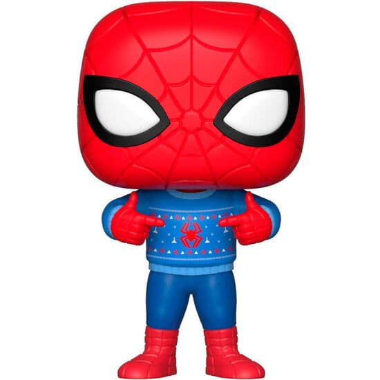 FIGURA POP MARVEL HOLIDAY SPIDER-MAN WITH UGLY SWEATER