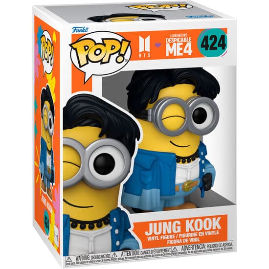 FIGURA POP GRU MI VILLANO FAVORITO 4 JUNG KOOK MINION