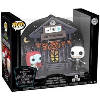 FIGURA POP DISNEY PESADILLA ANTES DE NAVIDAD DUAL-SIDED COUNTDOWN CALENDAR