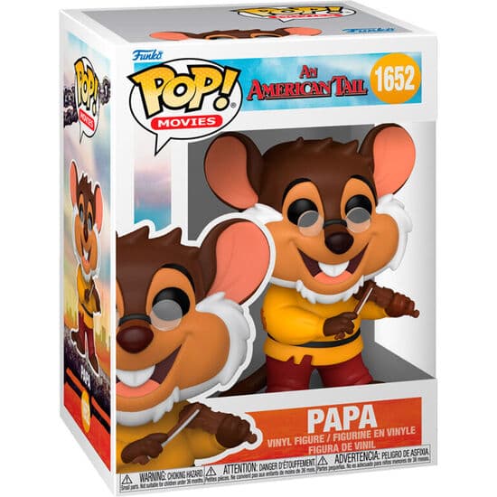 FIGURA POP AMERICAN TAIL PAPA