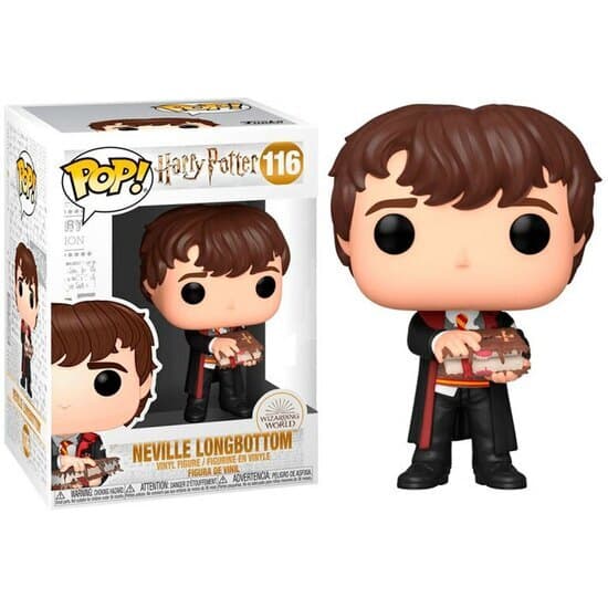 FUNKO HARRY POTTER NEVILLE LONGBOTTOM CON LIBRO DE MONSTRUOS 116