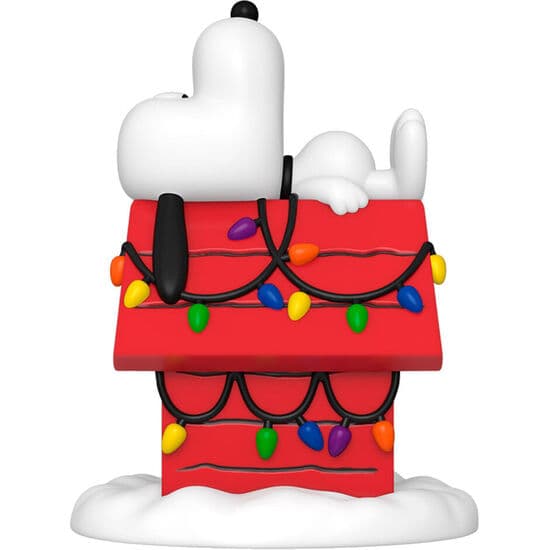 FIGURA POP DELUXE PEANUTS SNOOPY WITH DOGHOUSE