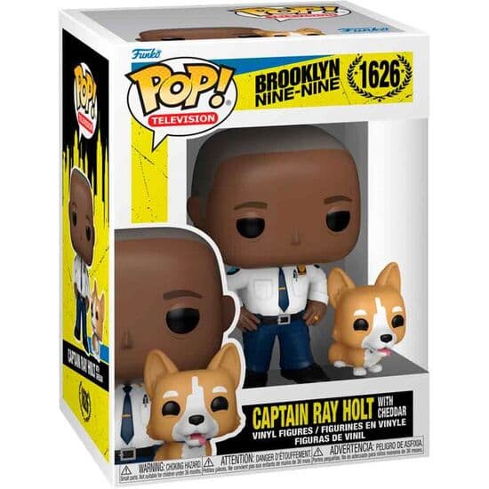 FIGURA POP BROOKLYN NINE-NINE CAPTAIN HOLT WITH CHEDDAR