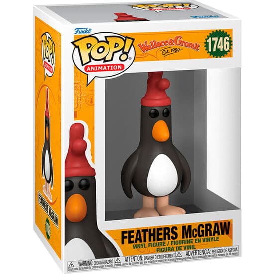 FIGURA POP WALLACE & GROMIT FEATHERS MCGRAW