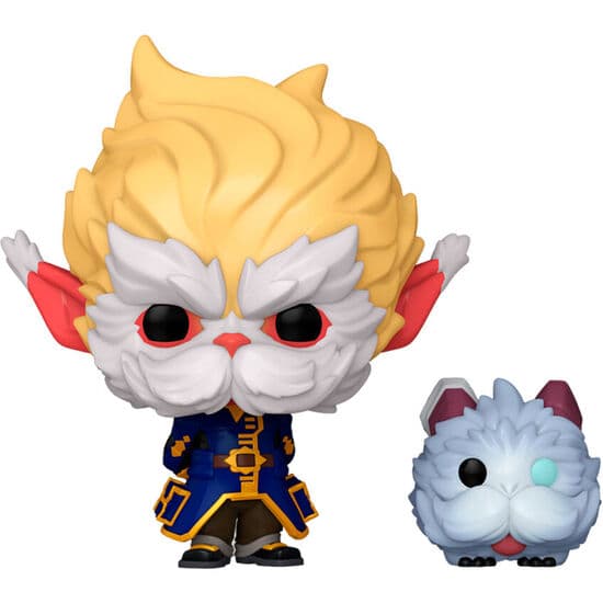FIGURA POP LEAGUE OF LEGENDS ARCANE HEIMERDINGER WITH PORO