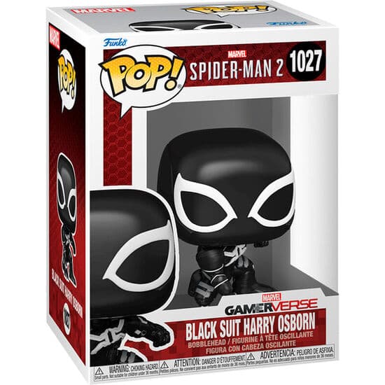 FIGURA POP MAVEL SPIDER-MAN 2 BLACK SUIT HARRY OSBORN
