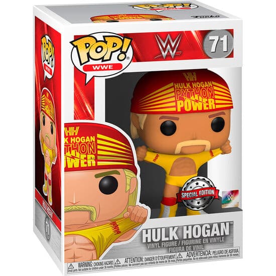 FIGURA POP WWE HULK HOGAN EXCLUSIVE