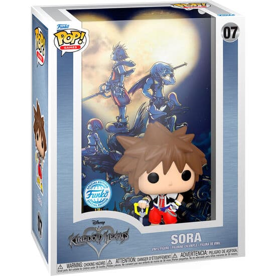 FIGURA POP GAME COVER KINGDOM HEARTS SORA EXCLUSIVE