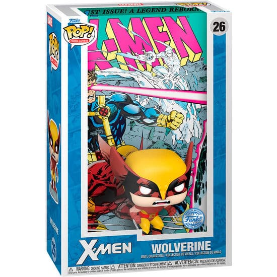 FIGURA POP COMIC COVER MARVEL X-MEN WOLVERINE EXCLUSIVE