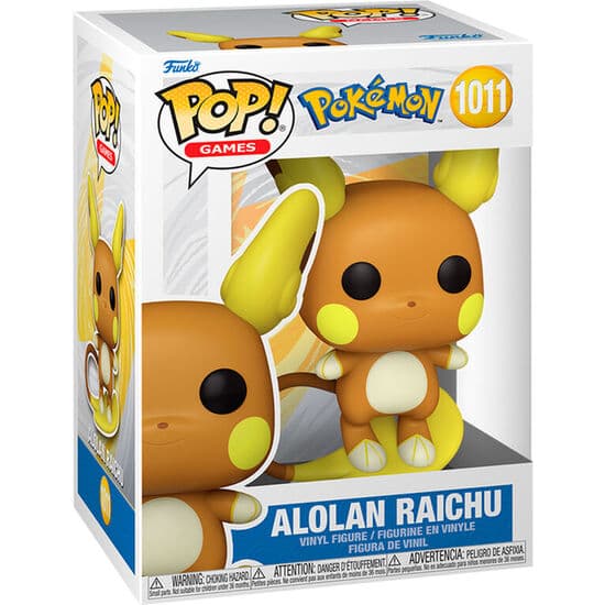 FIGURA POP POKEMON ALOLAN RAICHU