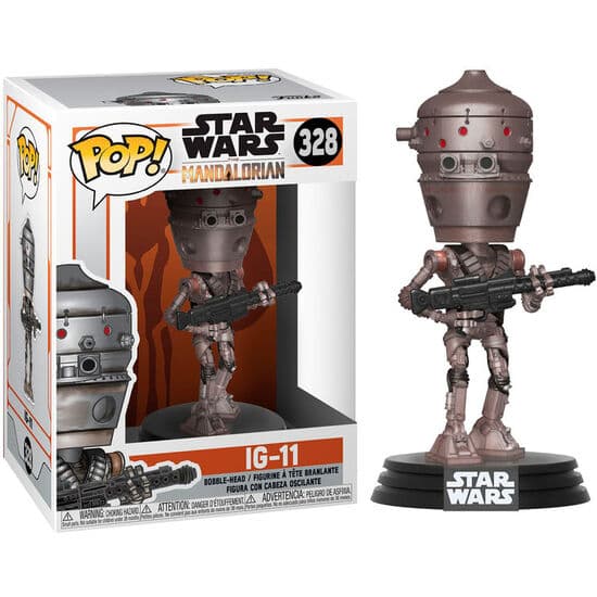 FIGURA POP STAR WARS MANDALORIAN IG-11