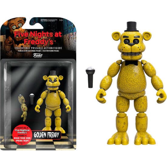 FIGURA FIVE NIGHTS AT FREDDYS GOLD FREDDY