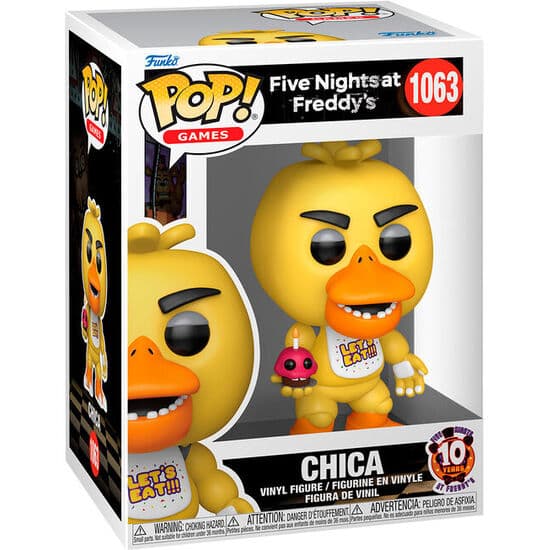 FIGURA POP FIVE NIGHTS AT FREDDYS CHICA