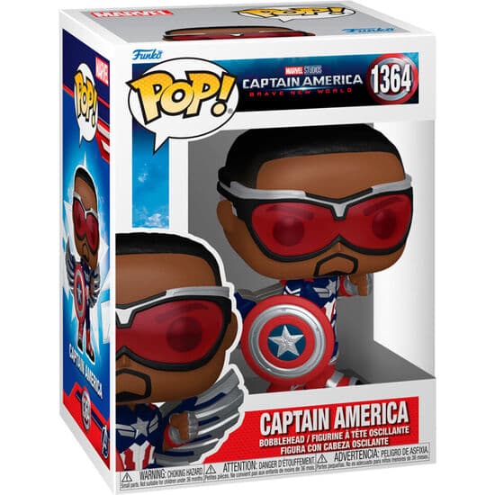 FIGURA POP MARVEL CAPITAN AMERICA BRAVE NEW WORLD CAPITAN AMERICA