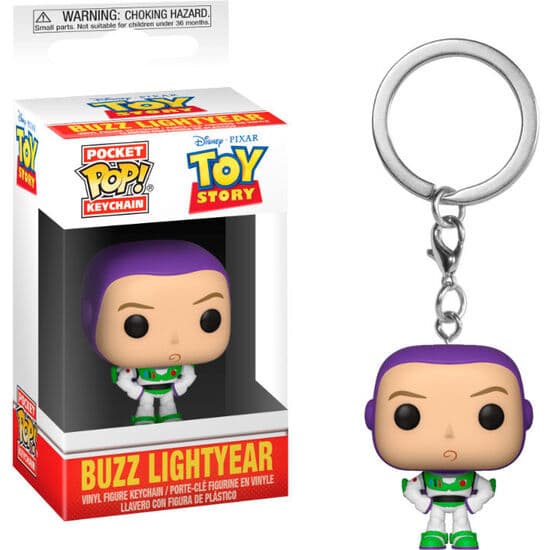 LLAVERO POCKET POP DISNEY PIXAR TOY STORY BUZZ