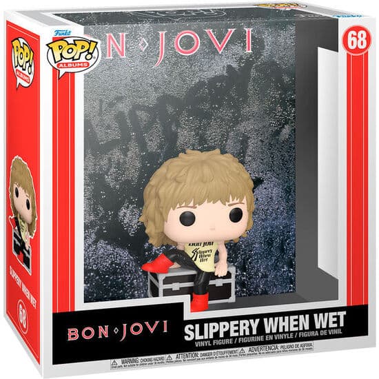 FIGURA POP ALBUMS BON JOVI SLIPPERY WHEN WET