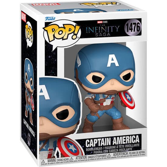 FIGURA POP MARVEL INFINITY SAGA CAPITAN AMERICA