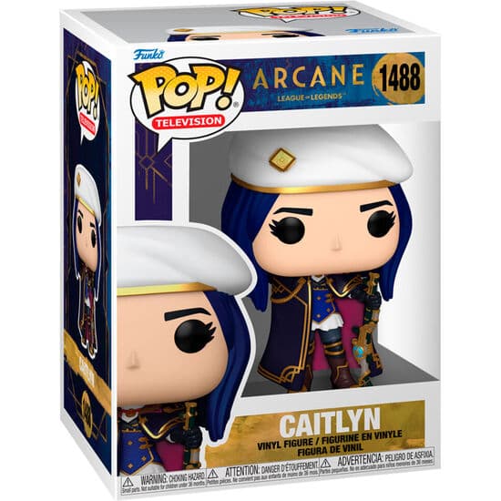 FIGURA POP LEAGUE OF LEGENDS POP ARCANE CAITLYN