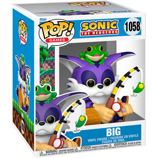FIGURA POP SUPER SONIC THE HEDGEHOG BIG