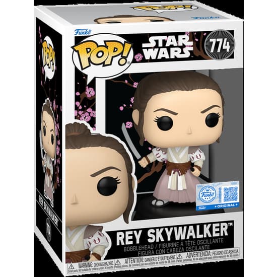 FIGURA POP STAR WARS IMPRESSIONS REY EXCLUSIVE