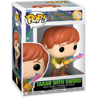 FIGURA POP DISNEY EL CALDERO NEGRO TARAN WITH SWORD