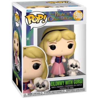 FIGURA POP DISNEY EL CALDERO NEGRO EILONWY WITH GURGI