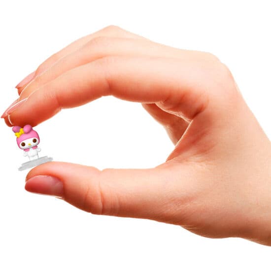 BLISTER 4 FIGURAS BITTY POP HELLO KITTY AND FRIENDS MY MELODY