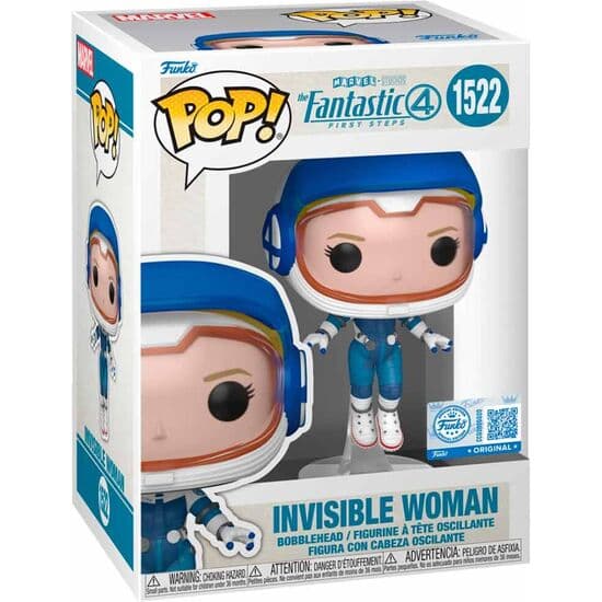 FIGURA POP MARVEL LOS 4 FANTASTICOS MUJER INVISIBLE