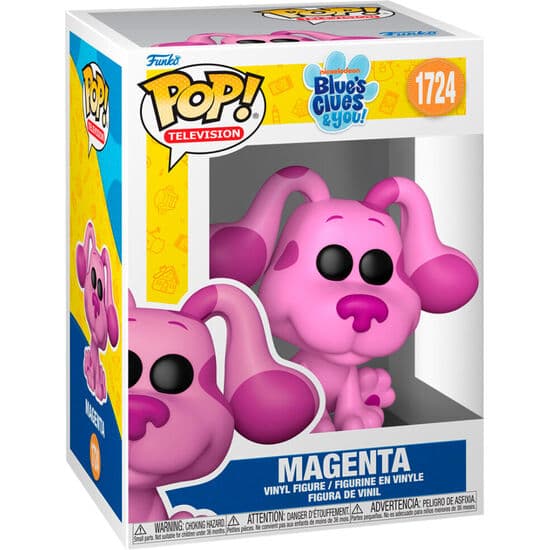 FIGURA POP BLUES CLUES & YOU MAGENTA