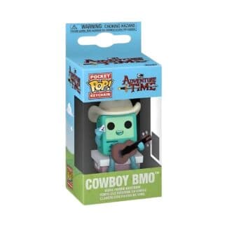 Llavero Pocket POP Adventure Time Cowboy BMO with guitar
