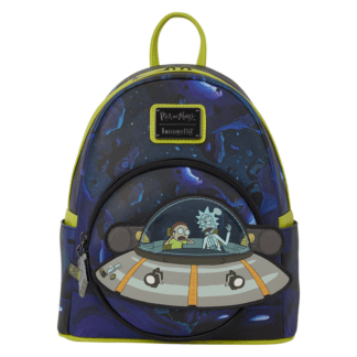 Mochila Cartoon Network Rick and Morty Space Cruiser Loungefly 26cm